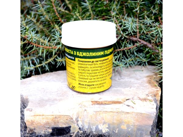 Мазь живокосту з бджолиним підмором, 40 г