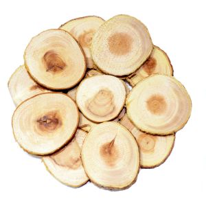 Деревяна підставка під гаряче горнятко з ялівцю