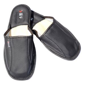 Домашні чоловічі шкіряні капці 44 розмір