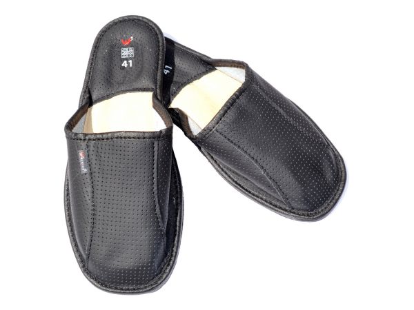 Домашні чоловічі шкіряні капці 44 розмір