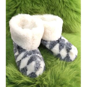 Чуні класичні з овечої шерсті 44-45