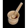 Дерев'яна ступка з товкачиком
