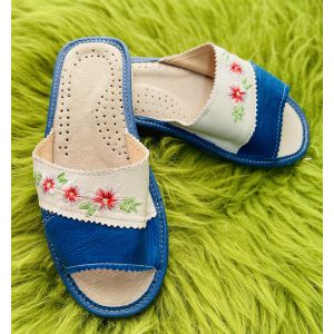 Домашні шкіряні капці жіночі 37