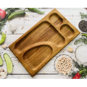 Дерев'яна дошка для подачі блюд, 41х24