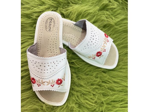 Домашні шкіряні капці, капці жіночі 40