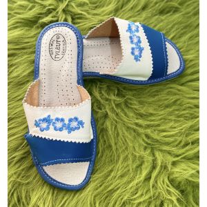 Домашні діночі  шкіряні капці