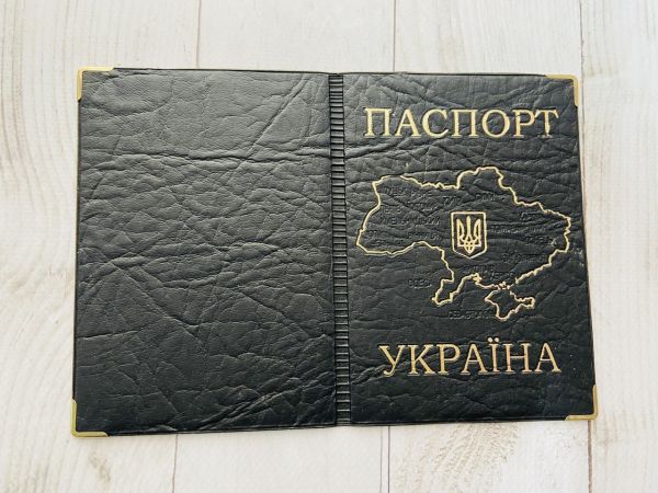 Обкладинка для паспорту Паспорт України
