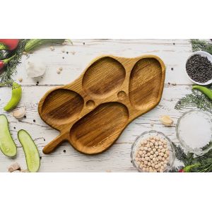 Дерев'яна дошка для подачі блюд, 43х25