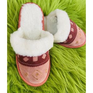 Домашні капці з овечої шерсті, тапочки домашні, тапочки жіночі