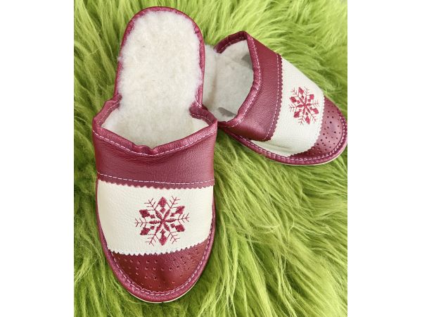 Домашні капці із жіночі з овечої шерсті 36 37 Розпродаж 37