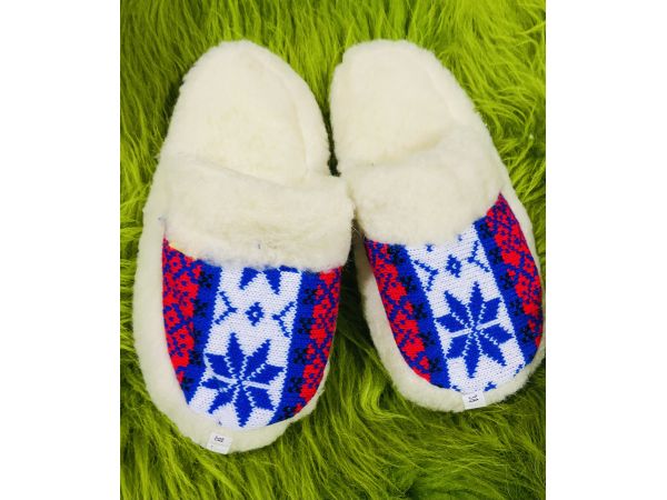 Домашні капці з овечої шерсті, всувки, тапочки домашні