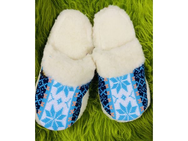Домашні капці з овечої шерсті, всувки, тапочки домашні