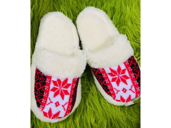 Домашні капці з овечої шерсті, всувки, тапочки домашні