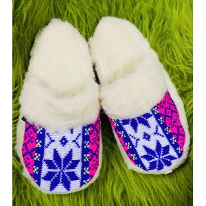 Домашні капці з овечої шерсті, всувки, тапочки домашні 39