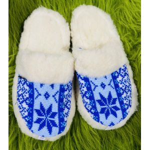 Домашні капці з овечої шерсті, всувки, тапочки домашні 40