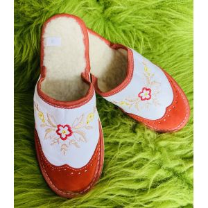 Домашні жіночі капці (Домашні жіночі тапочки з овечої вовни) 36 37 38 розмір 37