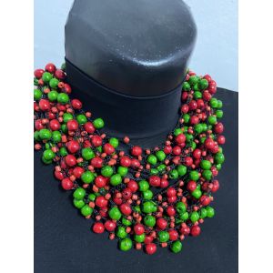 Намисто з дерева, ручна робота