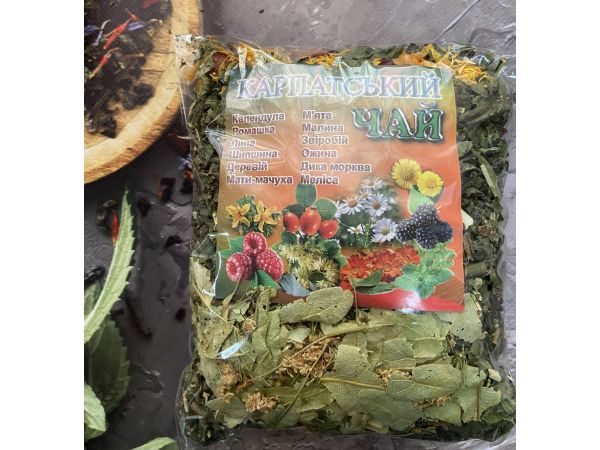 Карпатський натуральний трав’яний чай, вага 90 г Карпатський чай
