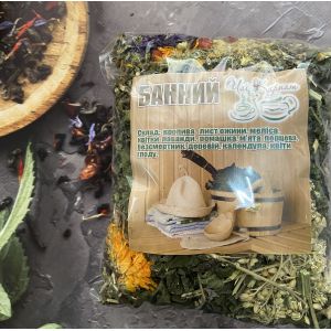 Карпатський натуральний трав’яний чай, вага 90 г Банний