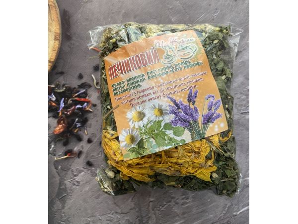 Карпатський натуральний трав’яний чай, вага 90 г Печінковий