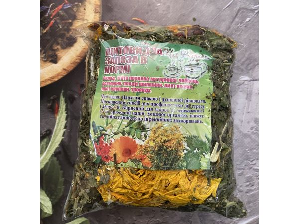 Карпатський натуральний трав’яний чай, вага 90 г Щитовидна залоза в нормі