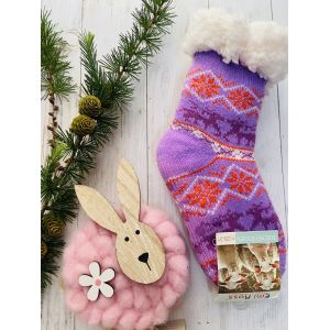 Шкарпетки дитячі/підросткові розміри 28-31 фіолетові