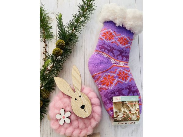 Шкарпетки дитячі/підросткові розміри 28-31 фіолетові