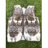 Жилет з овечої вовни орнамент олені на блискавці(безрукавка жіноча, Жилет із овечої шерсті стьобаний жилет із