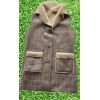 Жилет з овечої шерсті довгий, L