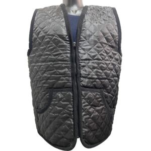 Жилет з овечої шерсті  Eluna  100% шерсть (безрукавка жіноча, стьобаний жилет із овечої шерсті), жилет з M