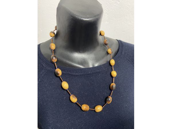 Намисто з дерева та бісеру