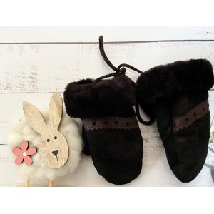 Рукавички дитячі з овечої шерсті , рукавички теплі дитячі, рукавички з овчини