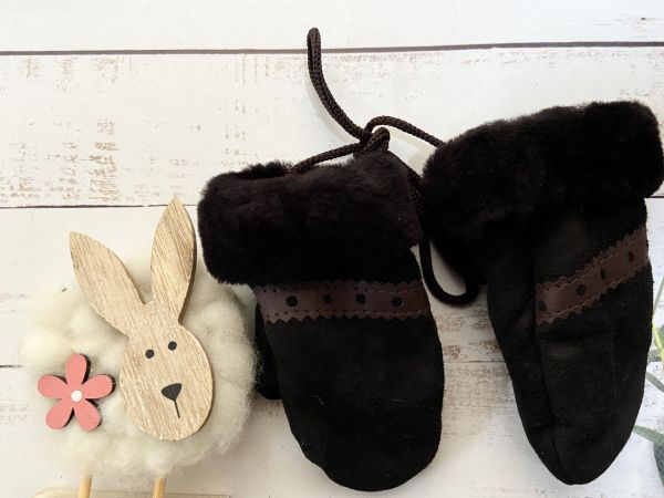 Рукавички дитячі з овечої шерсті , рукавички теплі дитячі, рукавички з овчини