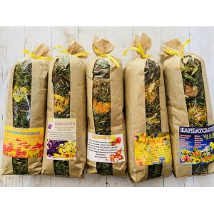 Акційна пропозиція!!! 5 упаковок карпатських травяних  чаїв, карпатський чай