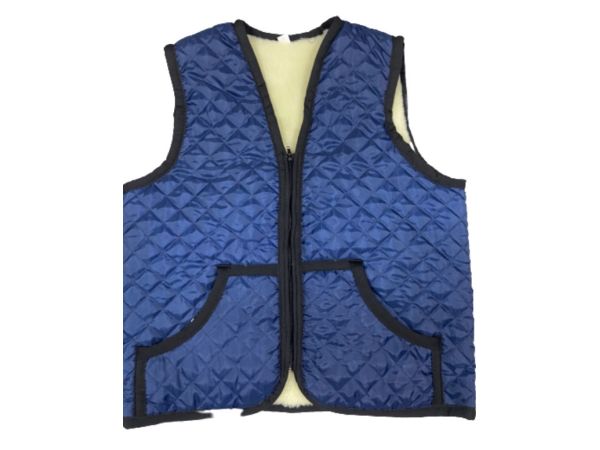 Жилет з овечої шерсті (безрукавка жіноча, стьобаний жилет із овечої шерсті), жилет з овчини