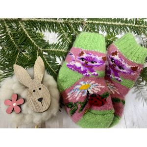 Шкарпетки дитячі 10-12 см котик