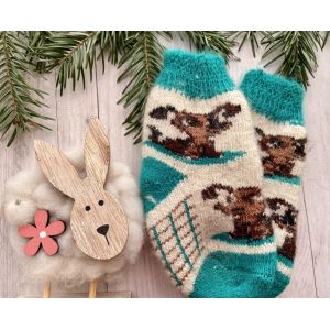 Шкарпетки дитячі 10-12 см від 0 до 2 років собачка