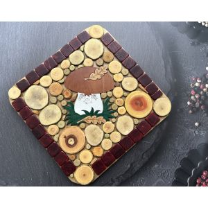 Підставка під гаряче "Грибочок"  19х19 см