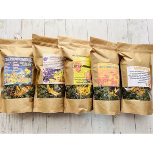 Акційна пропозиція набір карпатських чаїв 5 уп.