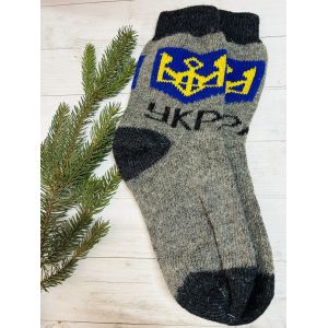 Шкарпетки чоловічі овеча шерсть, шерстяні носки, шкарпетки шерстяні