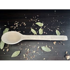 Ложка кухонна з натурального дерева 30х7см