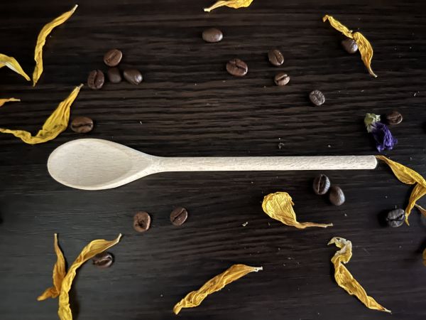 Чайна Ложечка з натурального дерева 12х2 см