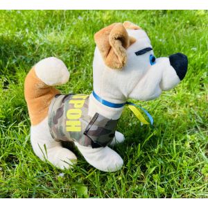 Іграшка сувенір подушка СЕРЦЕ в націрнальному стилі, український сувенір, Подушка Прапор України