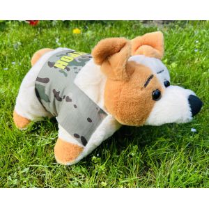 Іграшка сувенір подушка СЕРЦЕ в націрнальному стилі, український сувенір, Подушка Прапор України