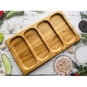 Дерев'яна дошка для подачі блюд, 41х24