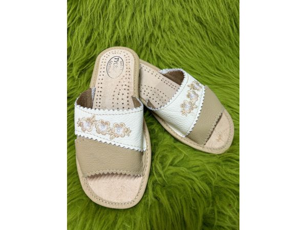 Домашні шкіряні капці жіночі  40 розмір