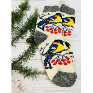 Шкарпетки жіночі з овечої шерсті