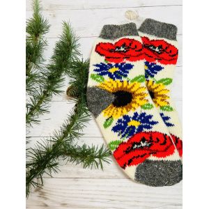 Шкарпетки жіночі з овечої шерсті