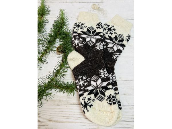 Шкарпетки жіночі з овечої шерсті