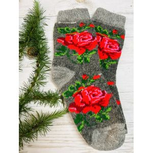 Шкарпетки жіночі з овечої шерсті